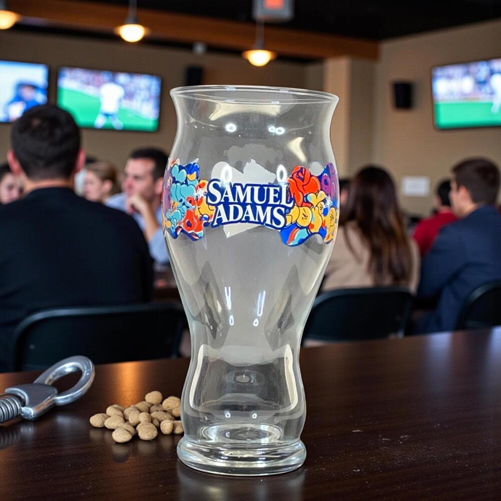 Samuel Adams Wicked Hazy Pint Glass 16 oz Beer Glassware – Excellent Condition